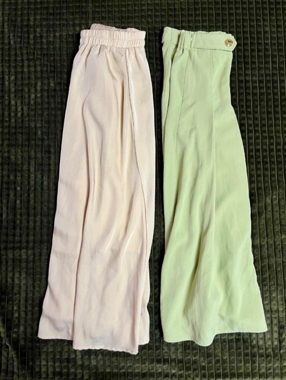 Dazy Skirt Bundle Midi Maxi Cream Green